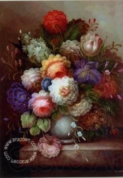 unknow artist Floral, beautiful classical still life of flowers.103 Germany oil painting art